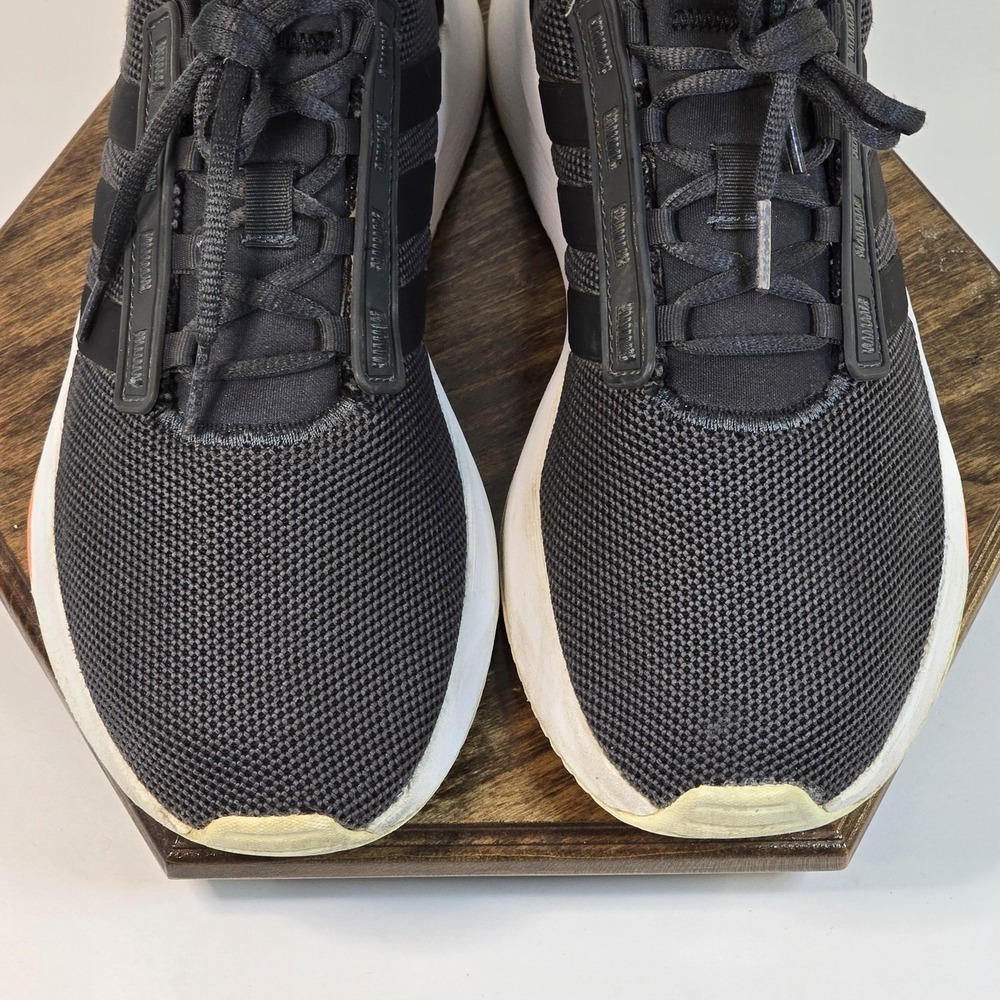 Adidas Shoes Womens Size 8.5 Black Gray Cloudfoam Super Running Athletic H00654 - Picture 3 of 10
